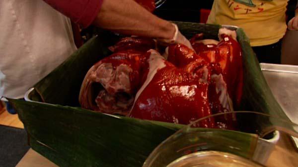 Slow-Roasted Yucatecan Pig in a Pit