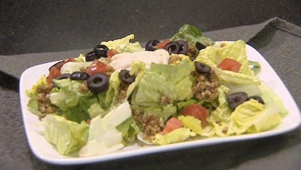 Meatless Taco Salad