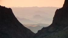 A Room with a View in the Chisos Mountains