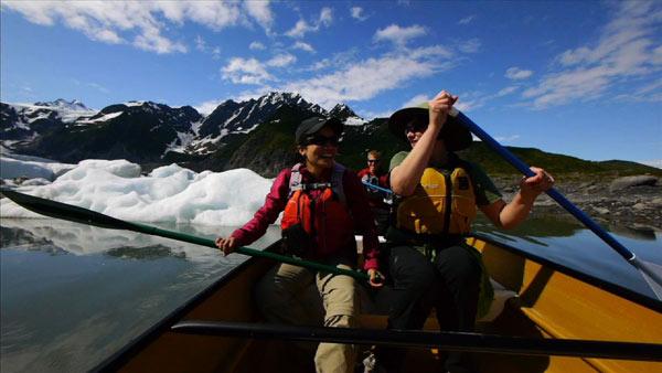 Paddling Through the Ice