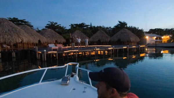 Motion Guest Hiker Enjoys Island Life in Belize