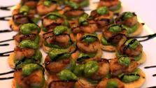 Shrimp Pesto Crostini Shrimp Pesto Crostini