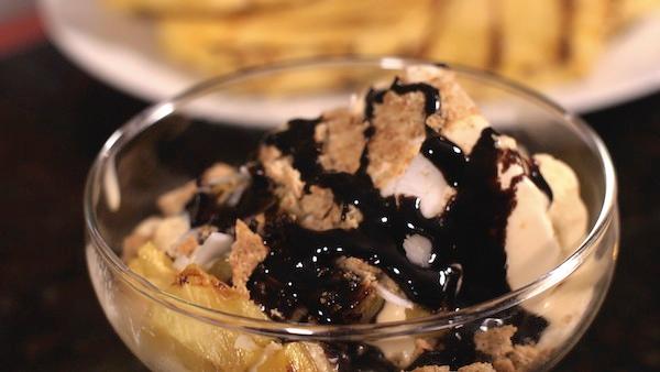 Grilled Pineapple Dessert