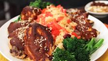 Flexitarian Chicken/Mushroom Mole Flexitarian Chicken/Mushroom Mole