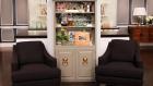 DIY Bookshelf Bar