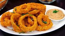 Kettle Chip Crusted Onion Rings