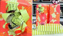 DIY Magazine Gift Bows