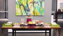 A beautiful and sophisticated party at home is something anyone can accomplish. As we show you, with a few simple touches you can really take a stay-at-home cocktail party to the next level.