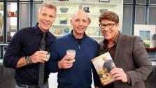 Harley Pasternak with Steven and Chris Harley Pasternak with Steven and Chris
