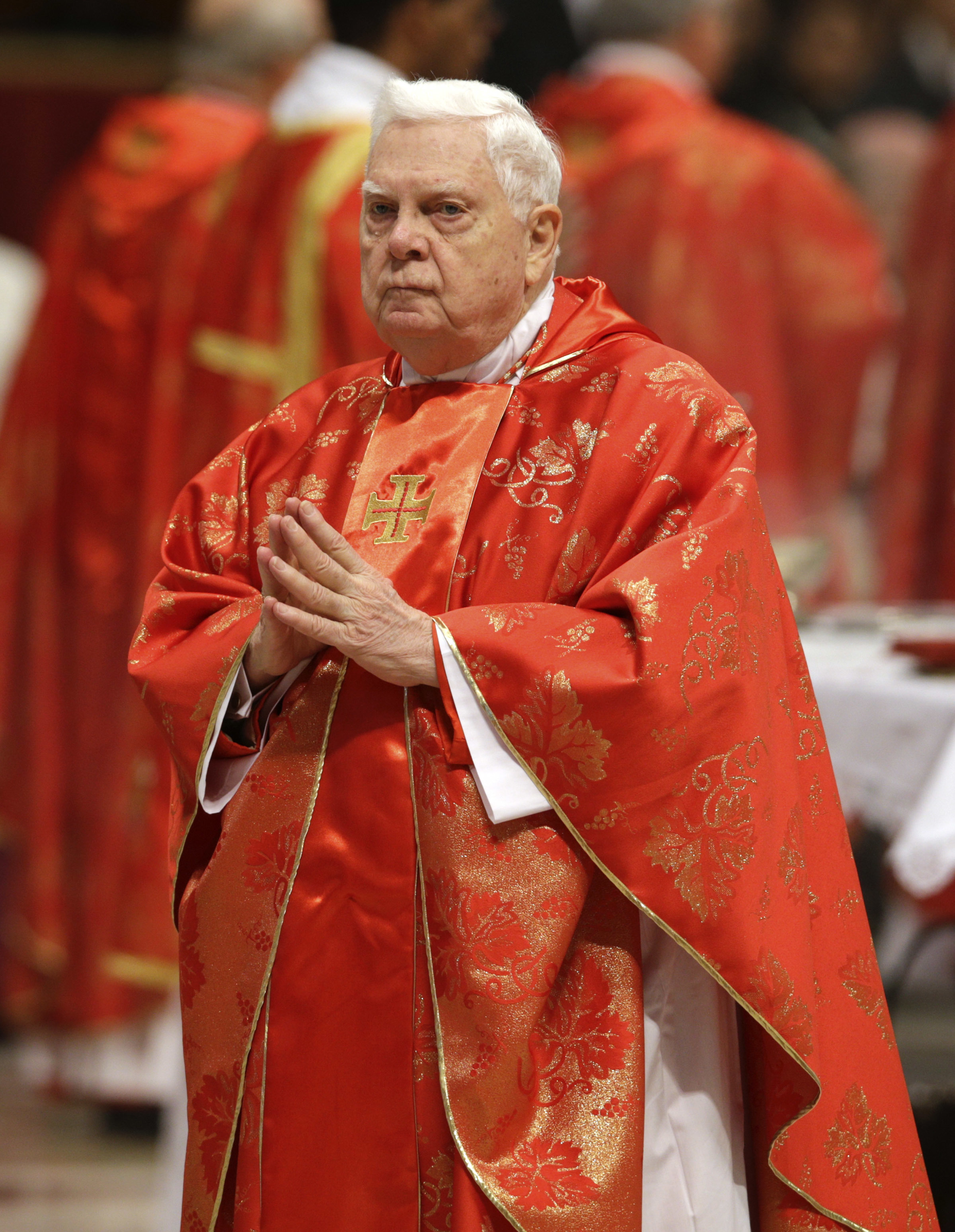 Cardinal Bernard Francis Law Dies Aged 86 In Rome, Funeral will held on ...