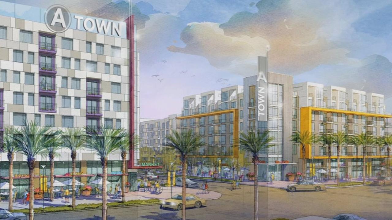 Anaheim City Council approves revised A Town project | abc7.com