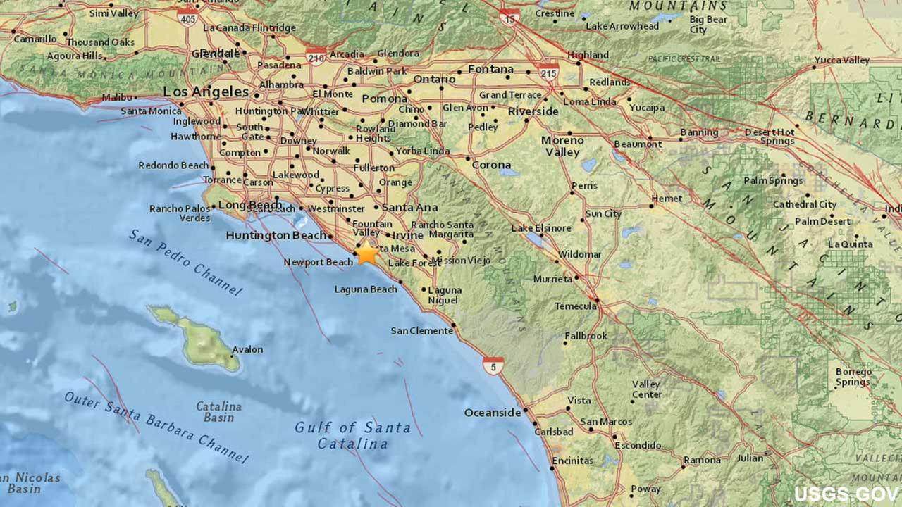 2.8-magnitude earthquake hits Newport Beach | abc7.com