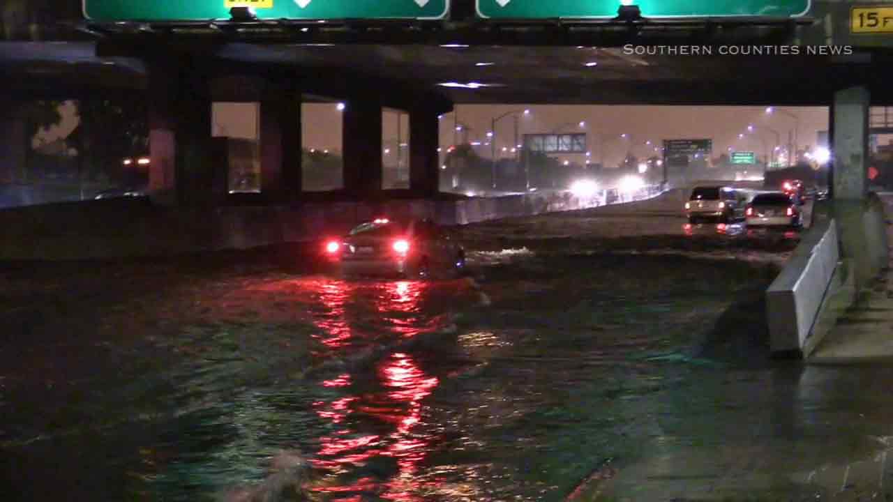 Torrance businesses swamped in flash flood | abc7.com