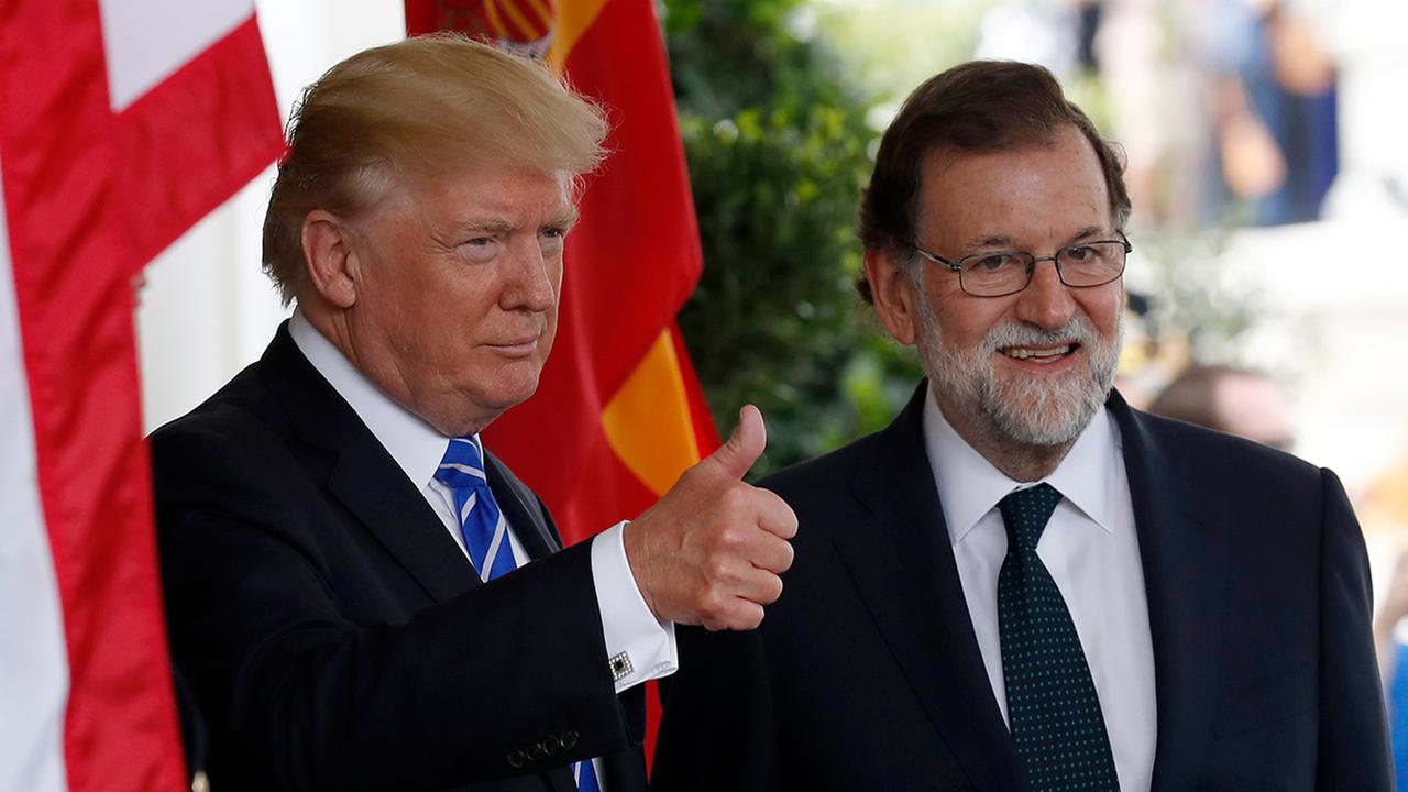 Αποτέλεσμα εικόνας για Trump Rajoy