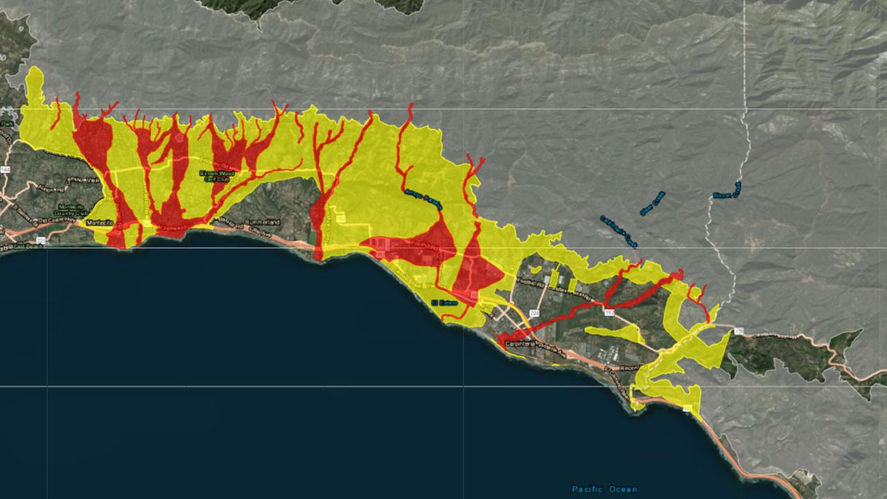 Mandatory evacuations ordered for parts of Santa Barbara County ahead ...