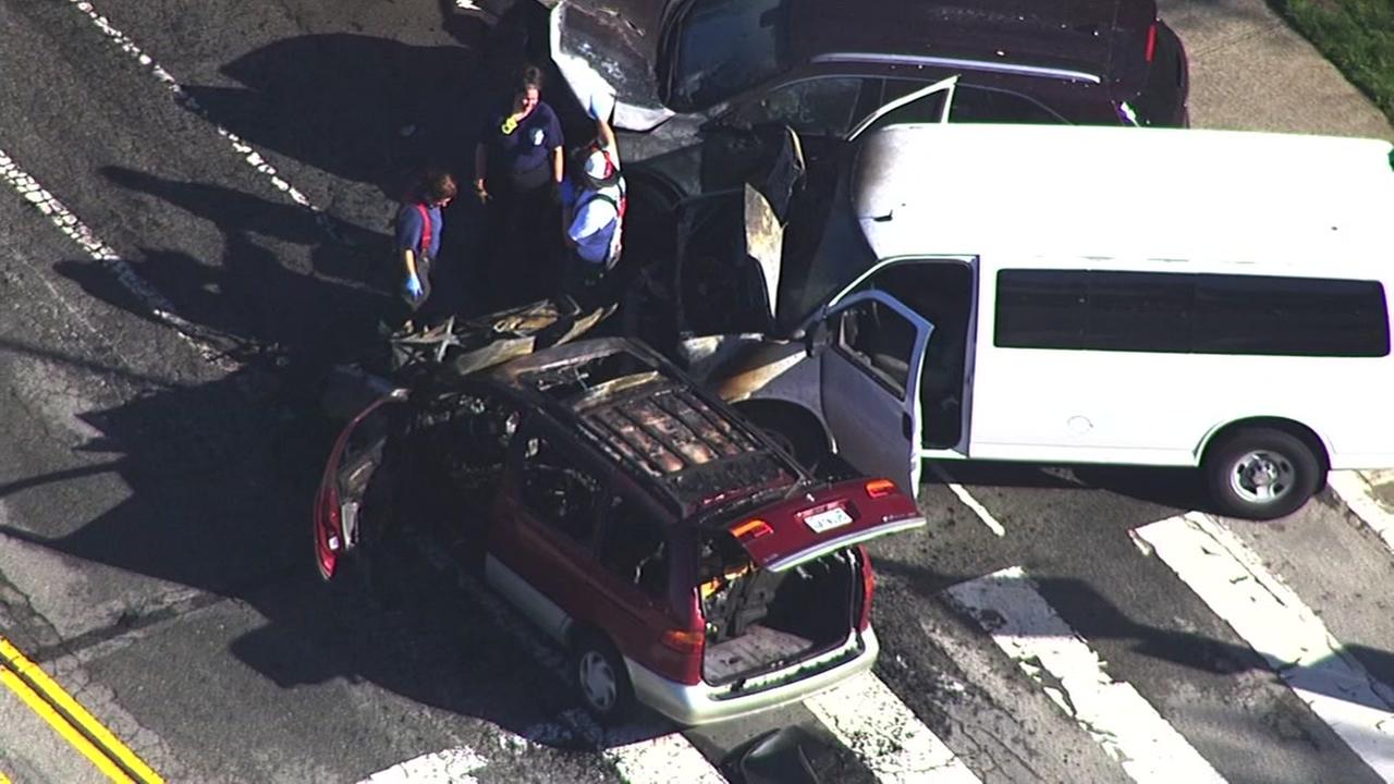 1 injured in 3 car crash in San Francisco near John Muir Drive ...