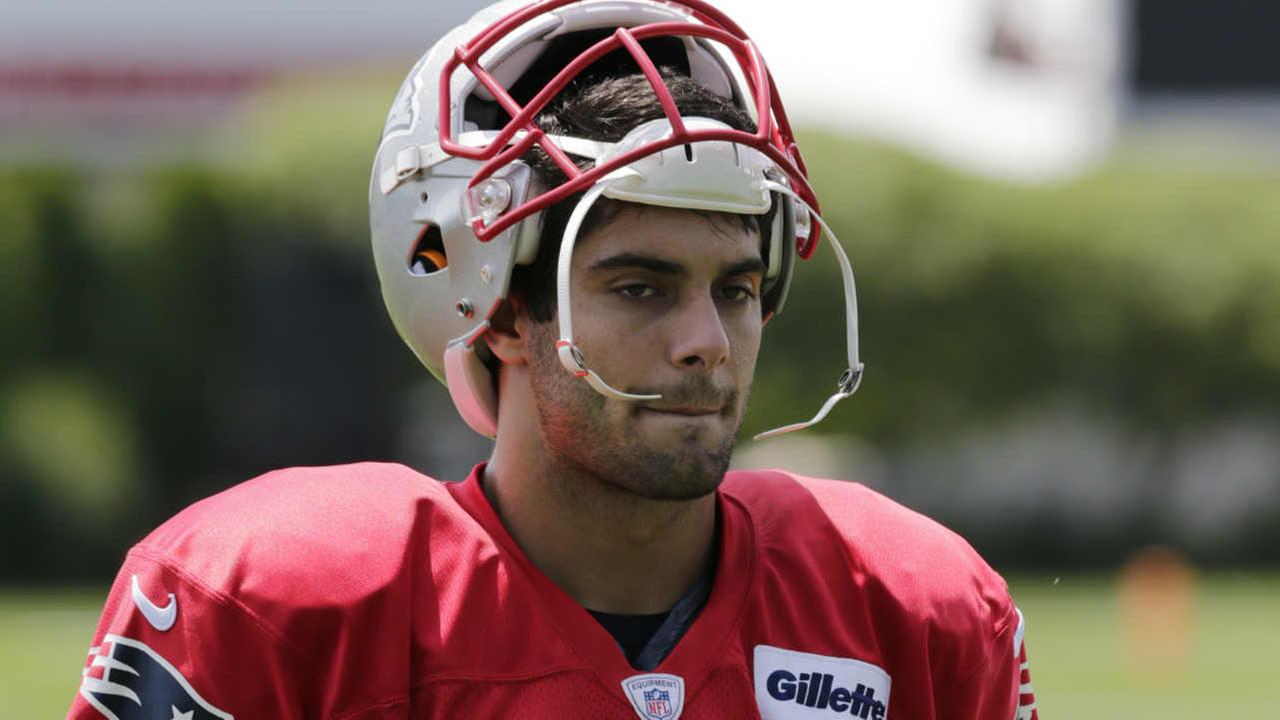 San Francisco 49ers new QB makes first appearance with team | abc7news.com