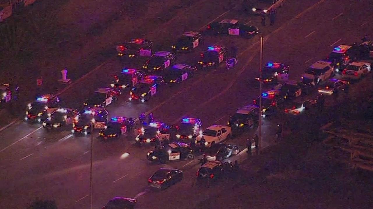 PHOTOS: Dozens arrested at large sideshow in Oakland | abc7news.com