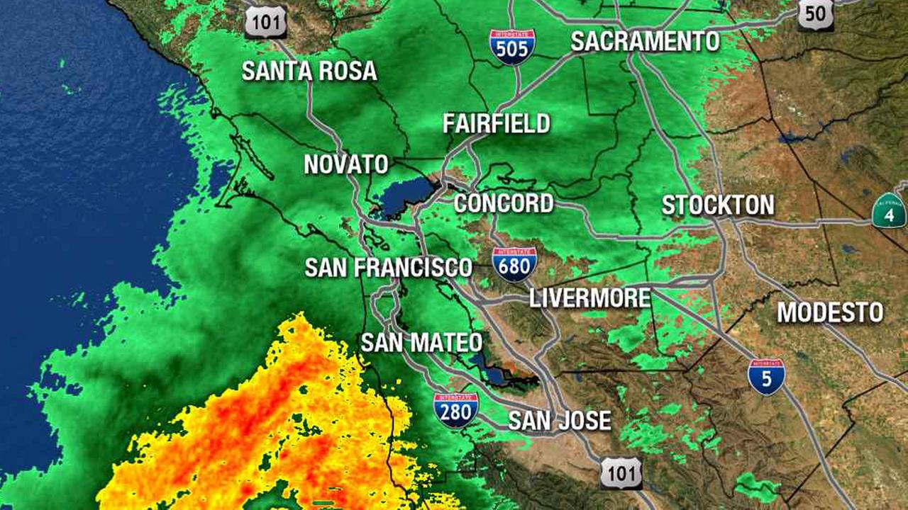 Bay Area Doppler Weather Map - Map of world