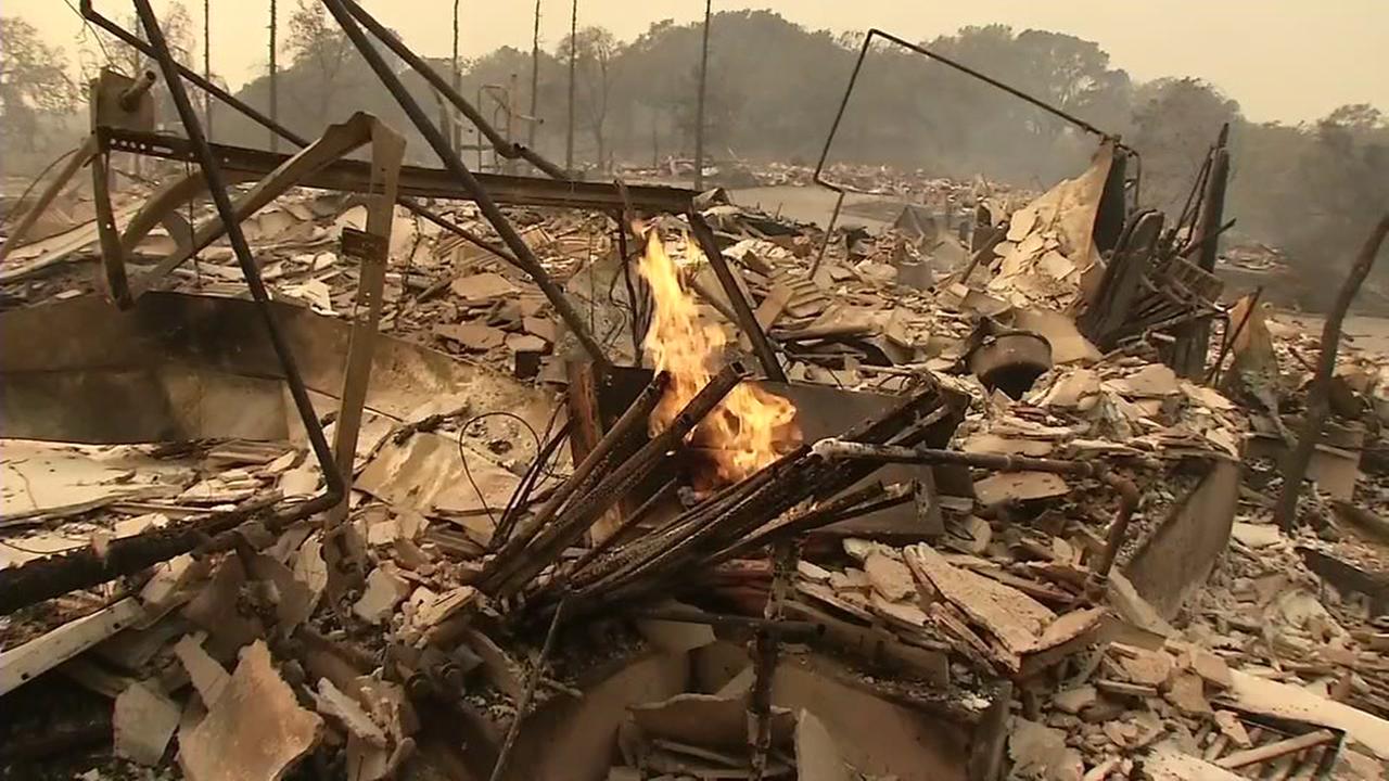 LIST: Buildings damaged, destroyed by North Bay wildfires | abc7news.com