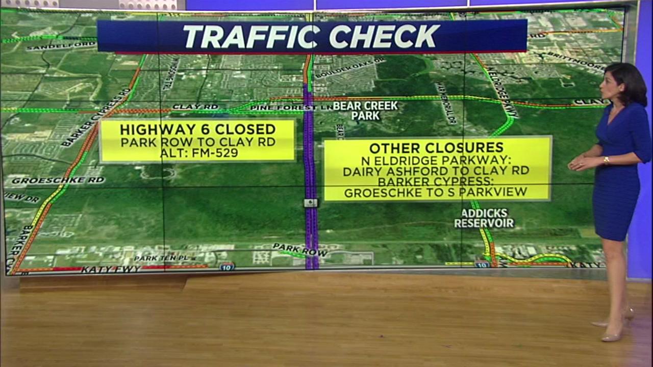 Weekend traffic check and road closures | abc13.com