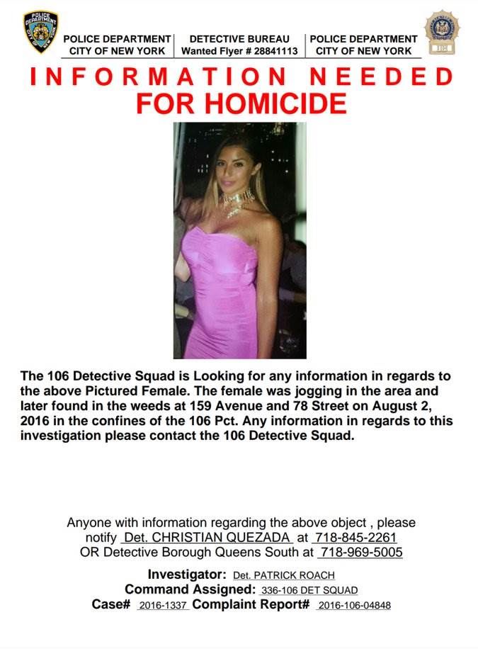 Howard Beach jogger murder: NYPD posts flyers seeking information about ...