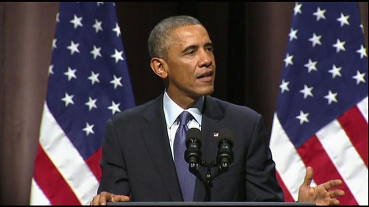 PHOTOS: President Obama speaks at Northwestern University | abc7chicago.com