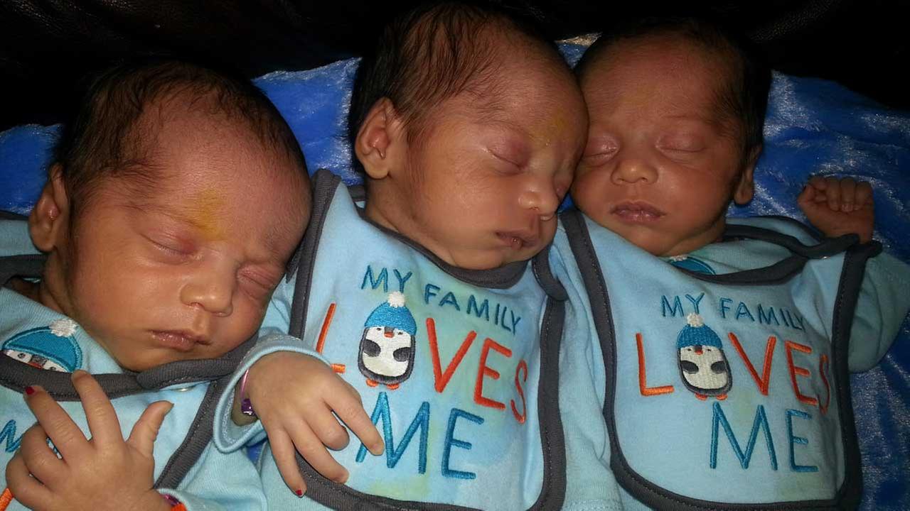 Identical triplets! Beautiful baby pictures | abc7chicago.com