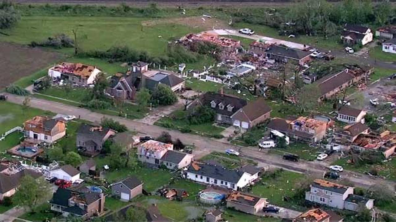 PHOTOS: Tornado, storm damage across Chicago area | abc7chicago.com