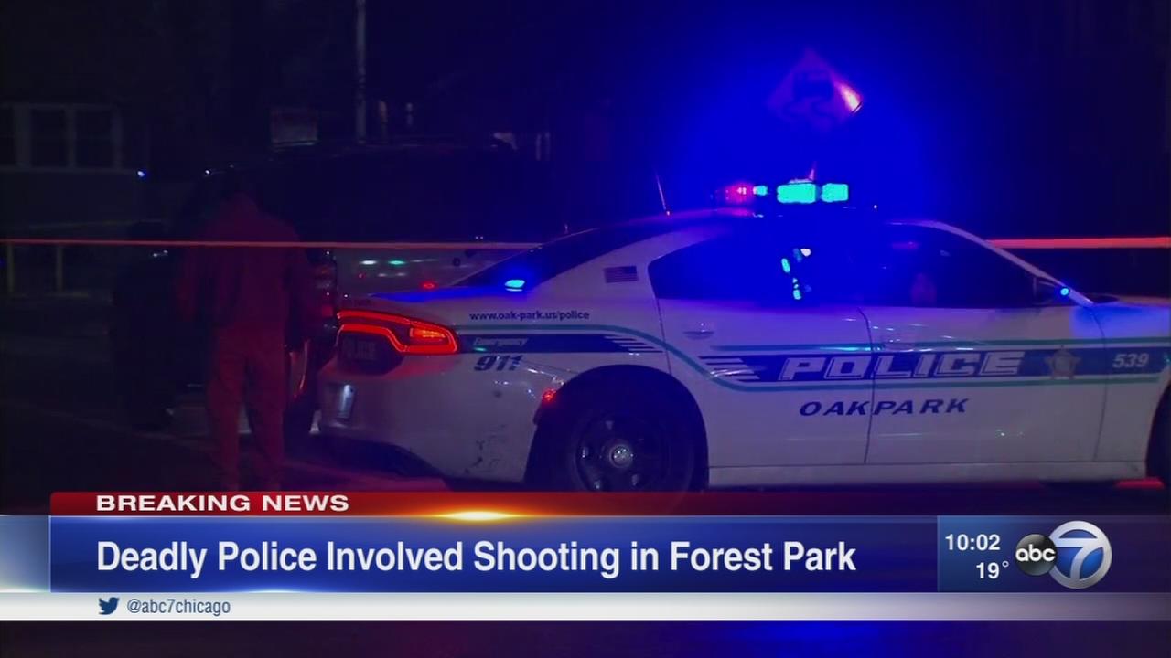 Forest Park police officer fatally shoots hit-and-run suspect ...