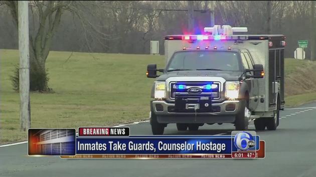 Hostage situation at prison in Smyrna, Del.