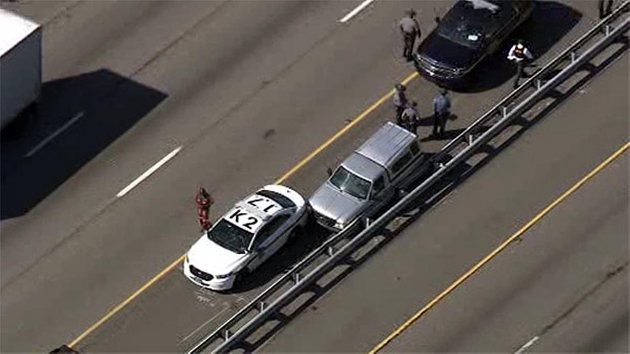 Police chase on I-95 ends in crash involving Pa. state police car ...