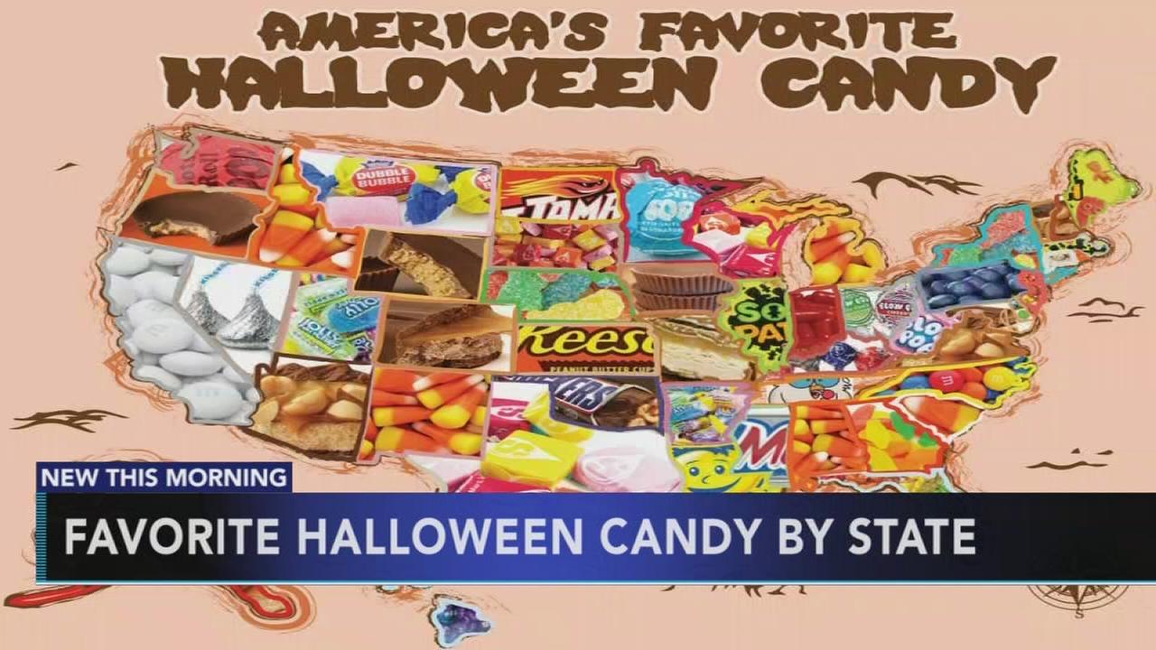 What is the favorite Halloween candy in Pennsylvania, New Jersey, and ...