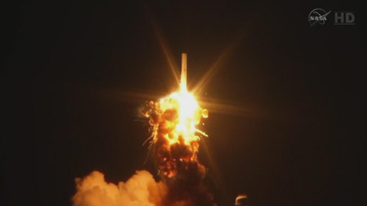 Nasa Antares Rocket Explosion Hd Full Orbital Sciences' Antares Rocket ...