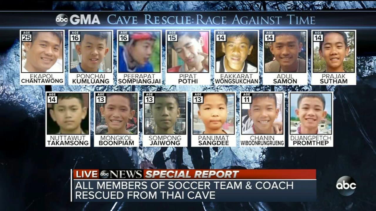 Thai rescue mission: All boys, soccer coach are out of Thai cave ...