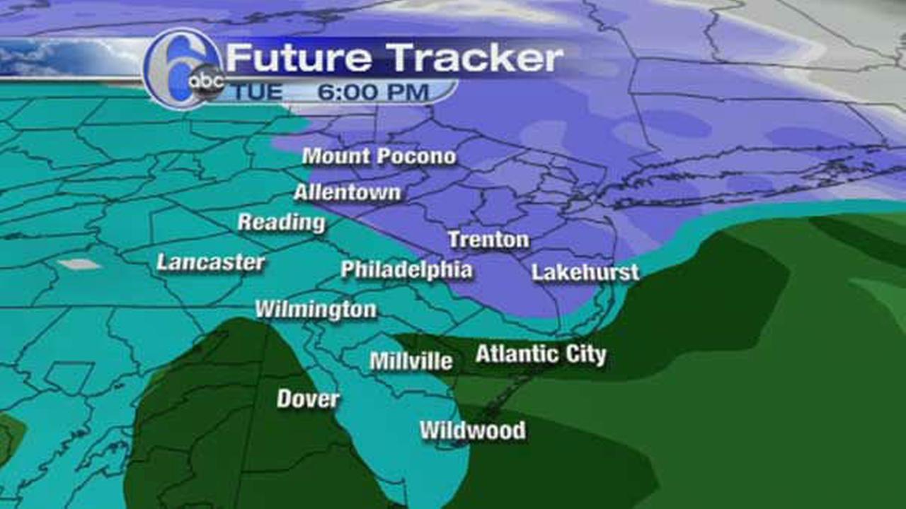 ACCUWEATHER MAPS: Tuesday's Wintry Mix | 6abc.com