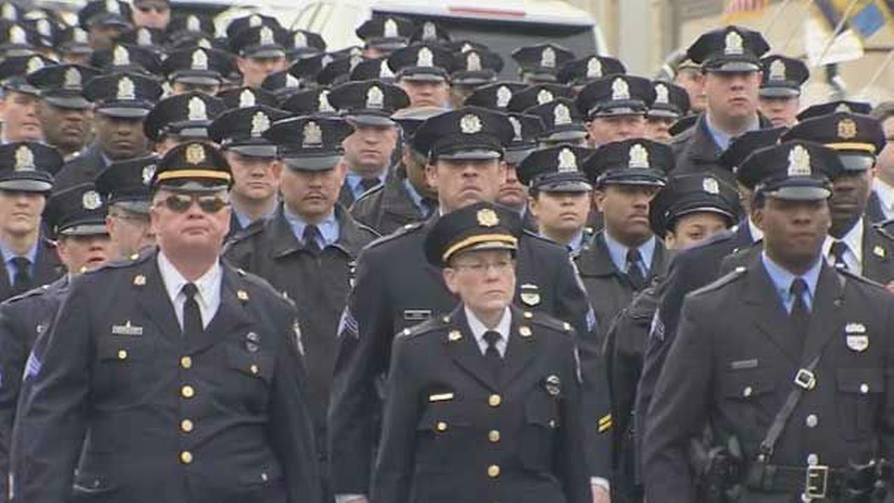 PHOTOS: Viewing, funeral for Ofc. Robert Wilson III | 6abc.com