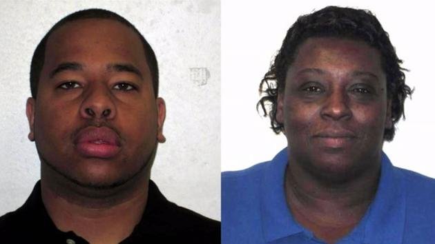 Correctional Officer Justin Smith and Correction Enterprises Manager Veronica Darden