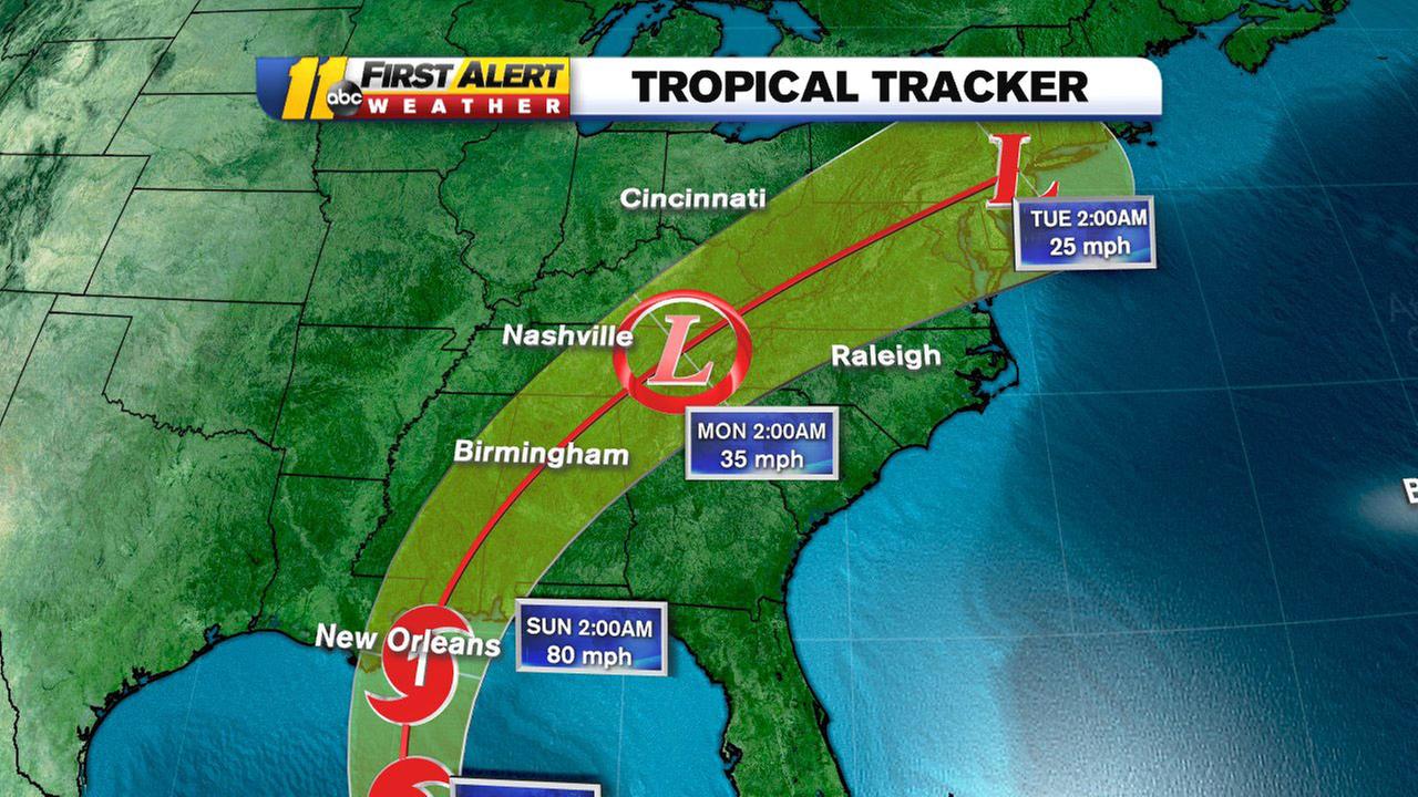 Tropical Storm Nate: North Carolina could see some rain | abc11.com