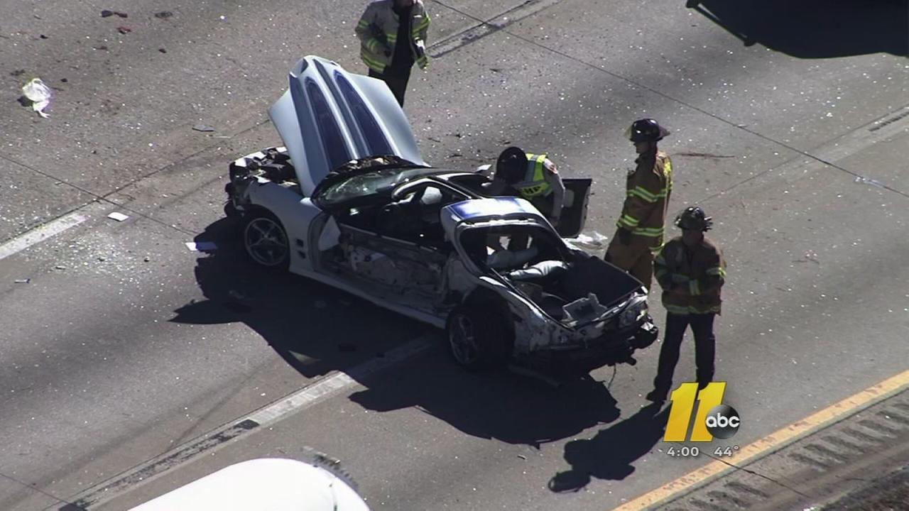 Man killed in I-40 crash near Jones Sausage Road in Garner | abc11.com