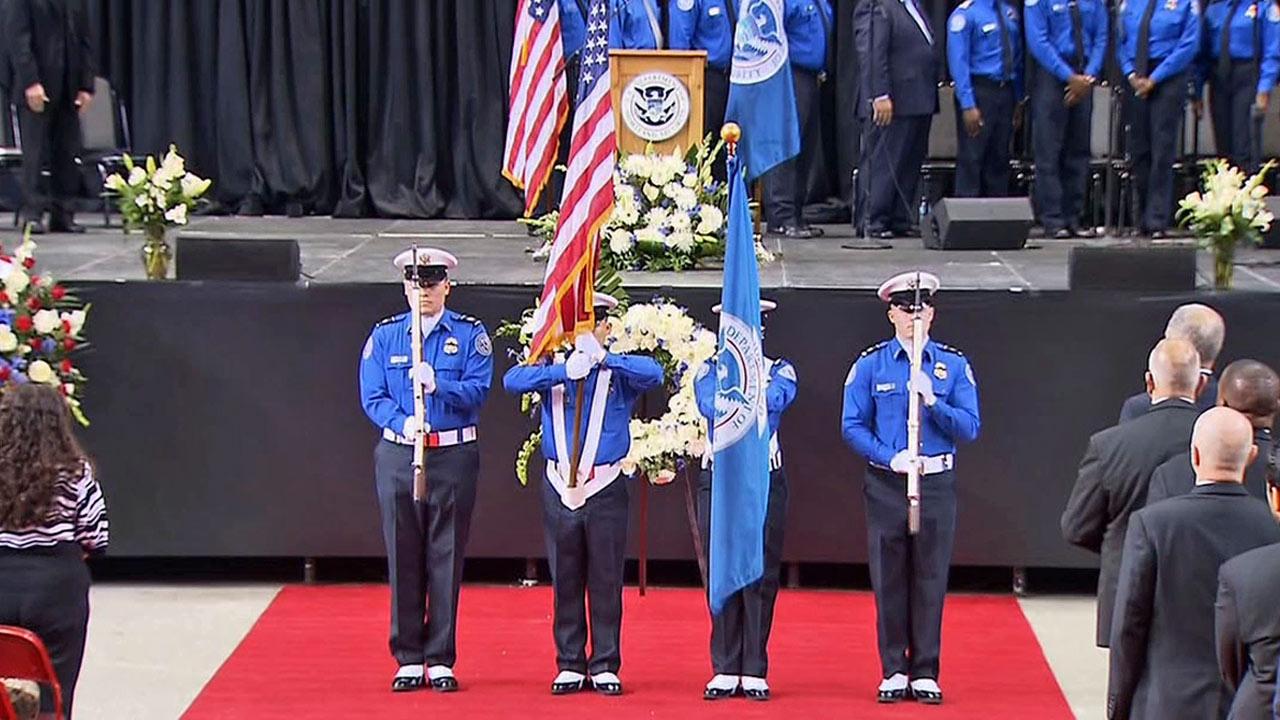 TSA Officer Gerardo Hernandez's memorial | abc7.com