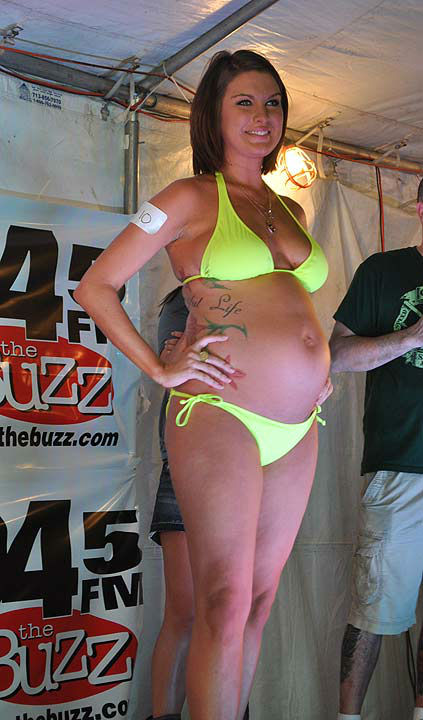 Bikini pageant pregnant