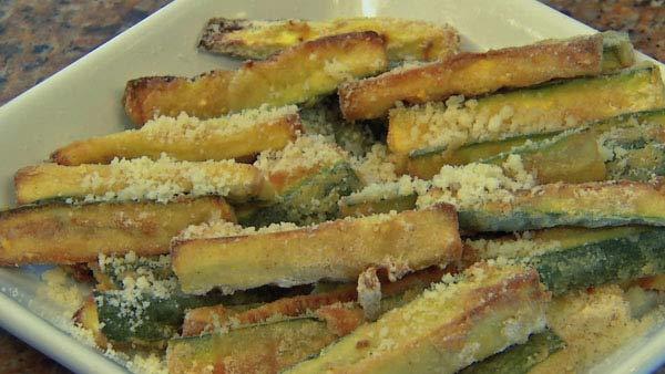 Oven Fried Zucchini Sticks | Good Cookin' with Bruce Aidells | The Live ...